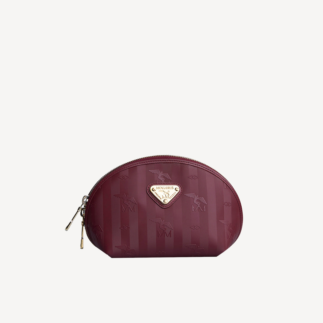 GAEBRIS | Necessaire Mollerus antique rot/gold - frontal