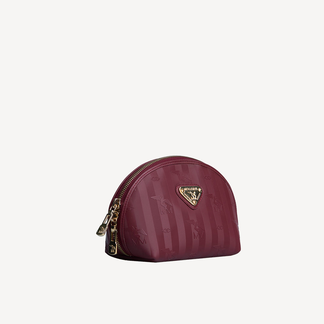 GAEBRIS | Necessaire Mollerus antique rot/gold - frontal