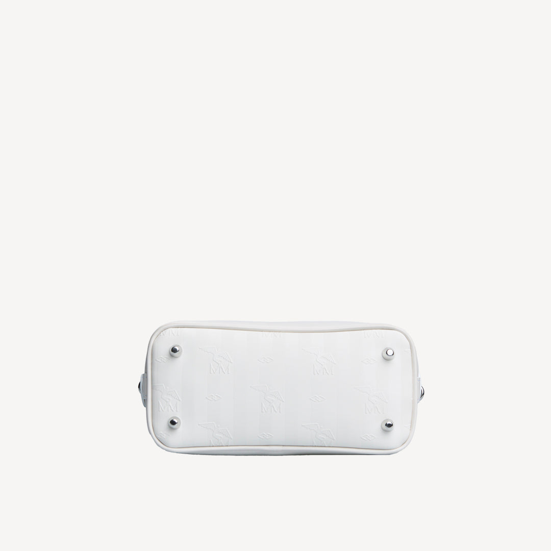 OETWIL | Handtasche Mollerus snow weiss/silber - von unten