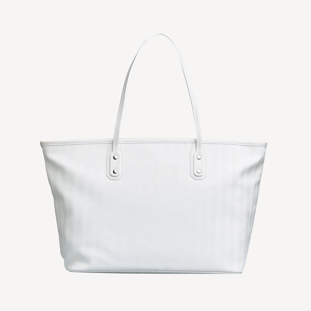 WINTERTHUR | Shopper Mollerus mit Reissverschluss snow weiss/silber