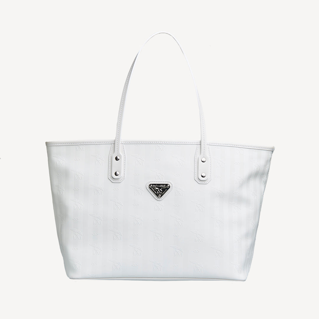 WINTERTHUR | Shopper Mollerus mit Reissverschluss snow weiss/silber