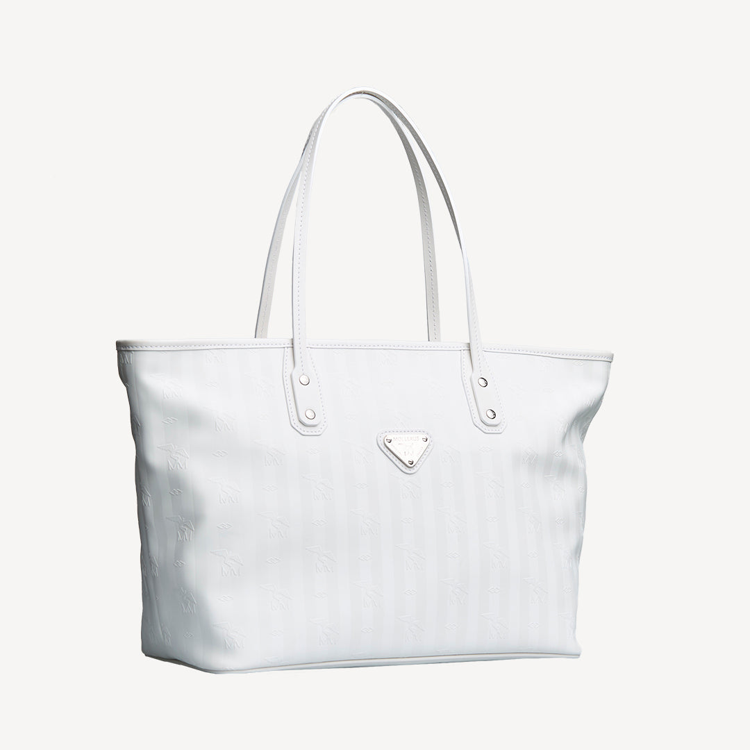 WINTERTHUR | Shopper Mollerus mit Reissverschluss snow weiss/silber