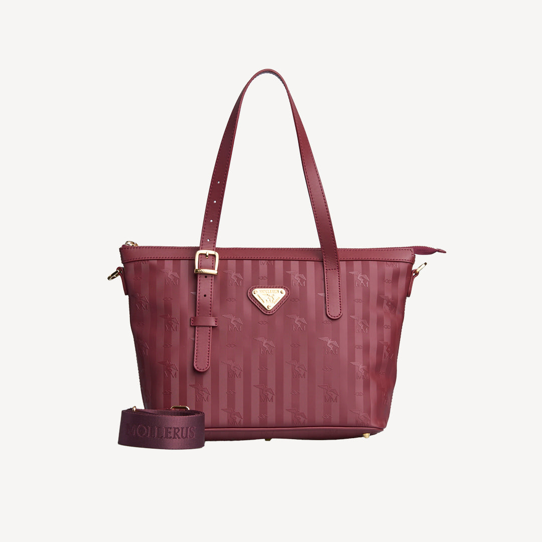 VALLON | Shopper Mollerus antik rot/gold