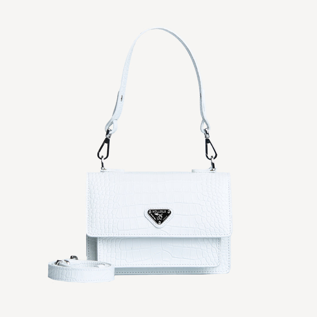 URSY | Shoulder bag Mollerus snow white/silver