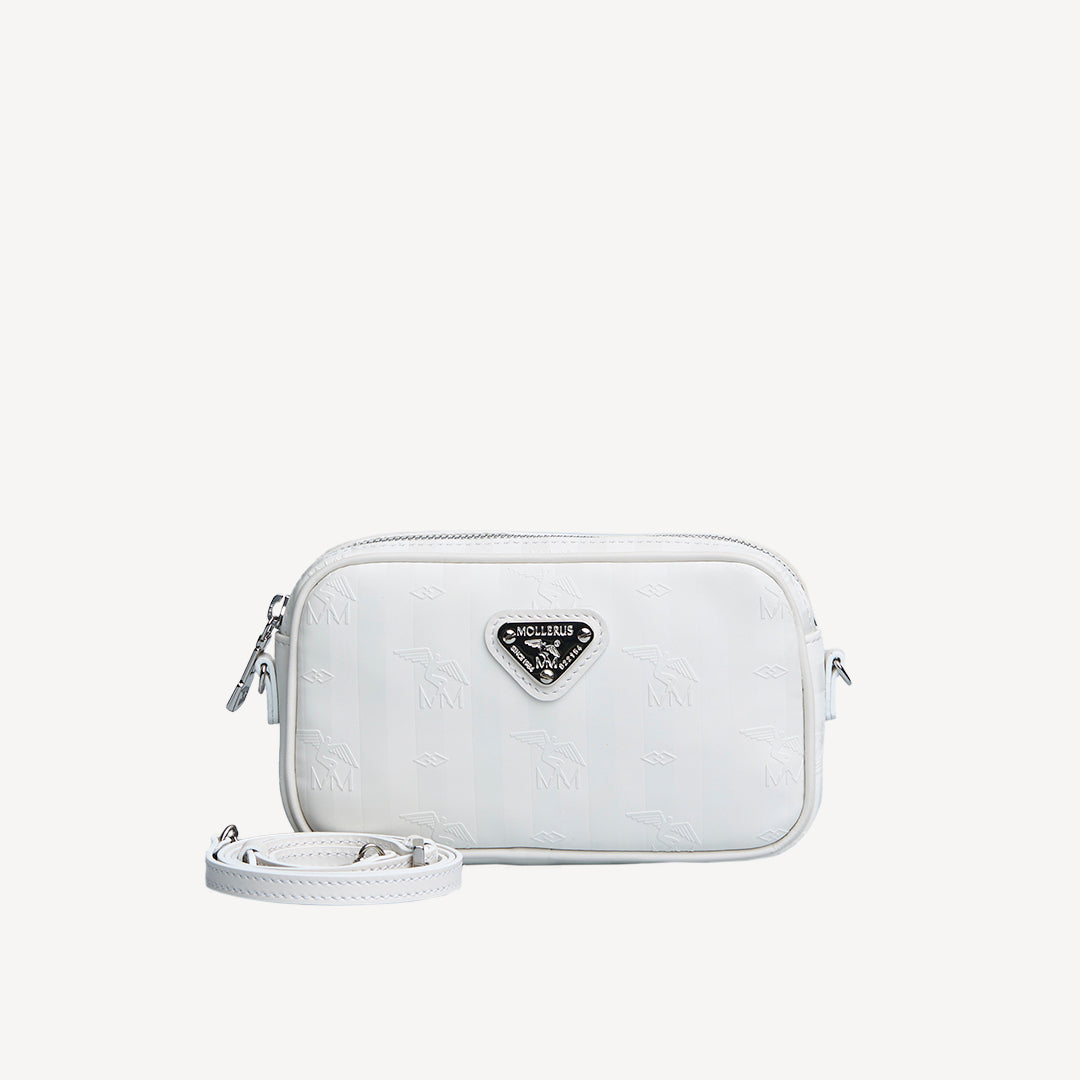 RIVAZ | Shoulder bag Mollerus snow white/silver