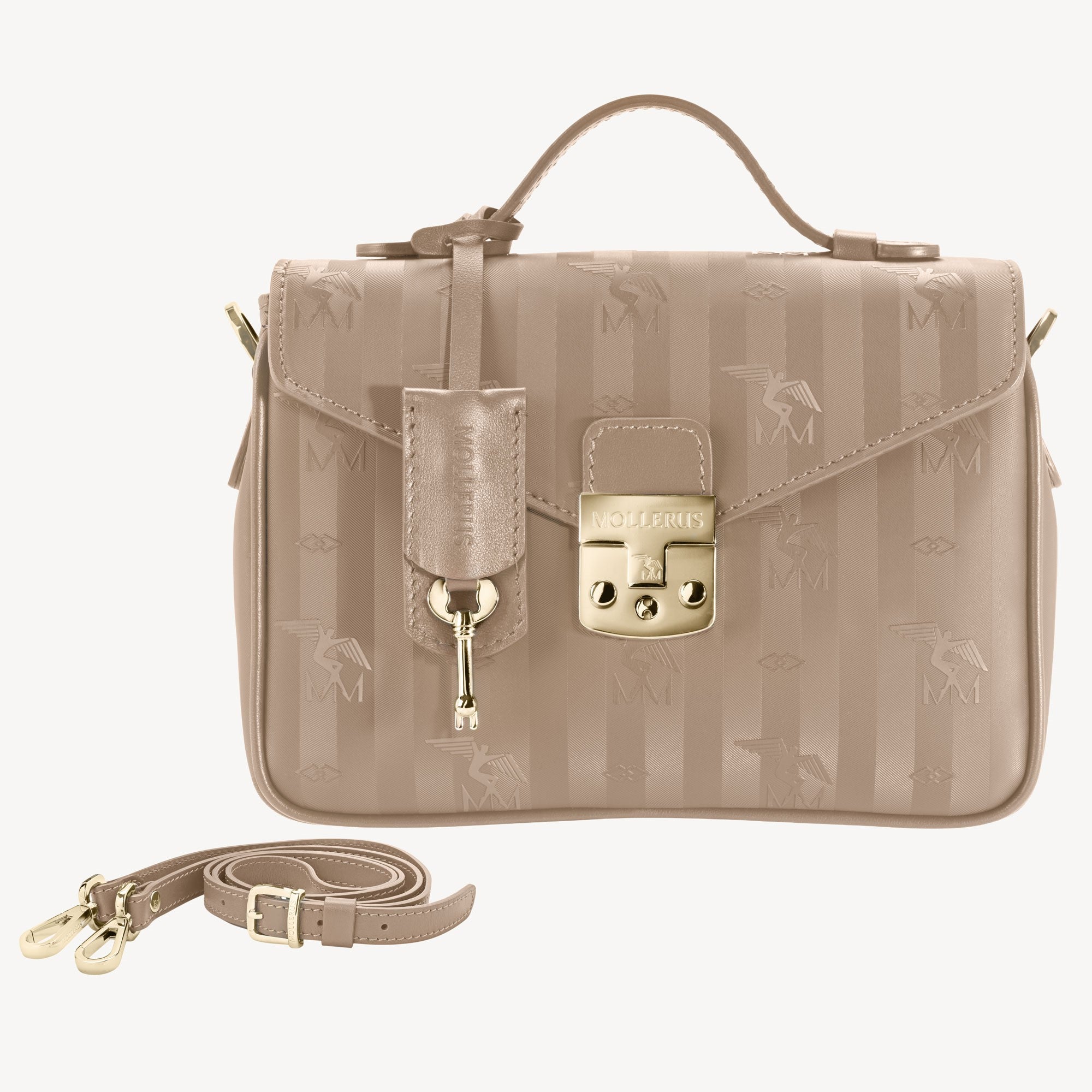 MEYRIN | Umhängetasche Mollerus cappuccino beige / gold