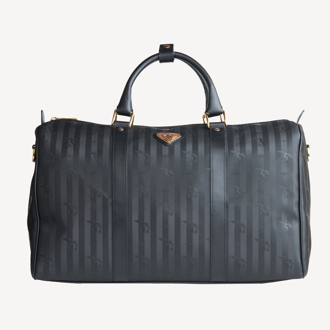 MADRID | Reisetasche Mollerus  classic schwarz/gold - frontal