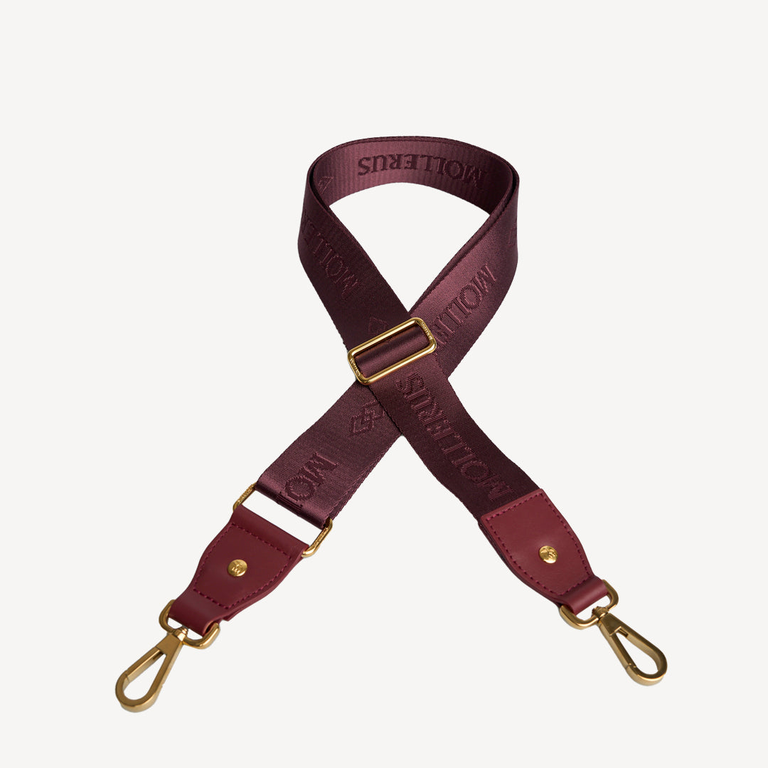 ALADDIN| SCHULTERRIEMEN antique rot/gold - FRONTAL
