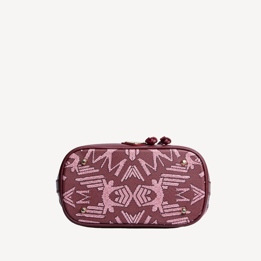 SION | Beuteltasche Maze bubble antique/gold - von unten