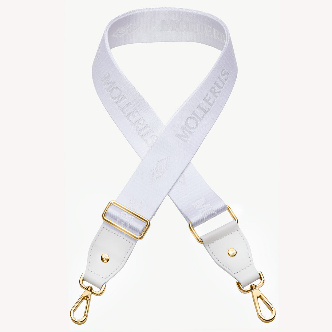 ALADDIN | Schulterriemen Mollerus snow weiß/gold