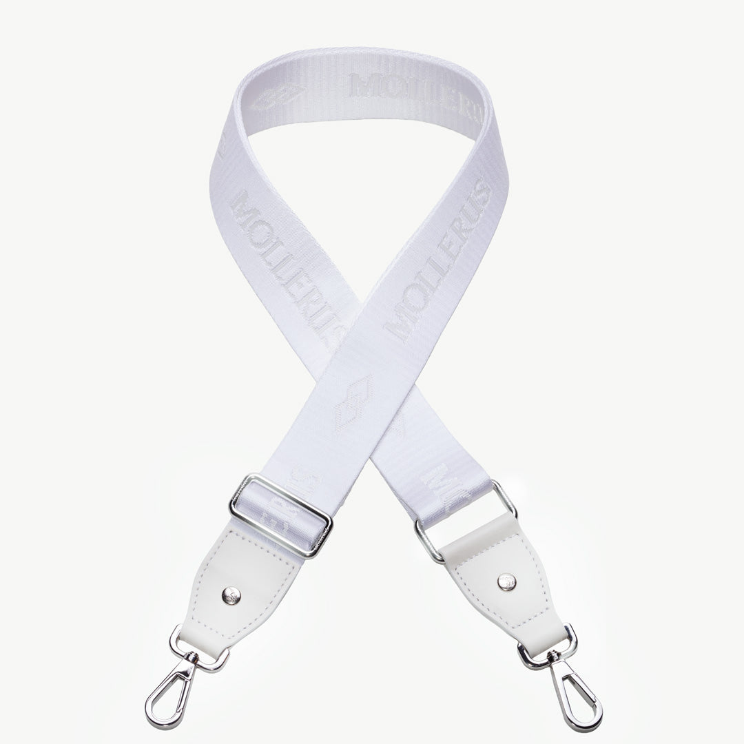 ALADDIN | Schulterriemen Mollerus snow weiss/silber