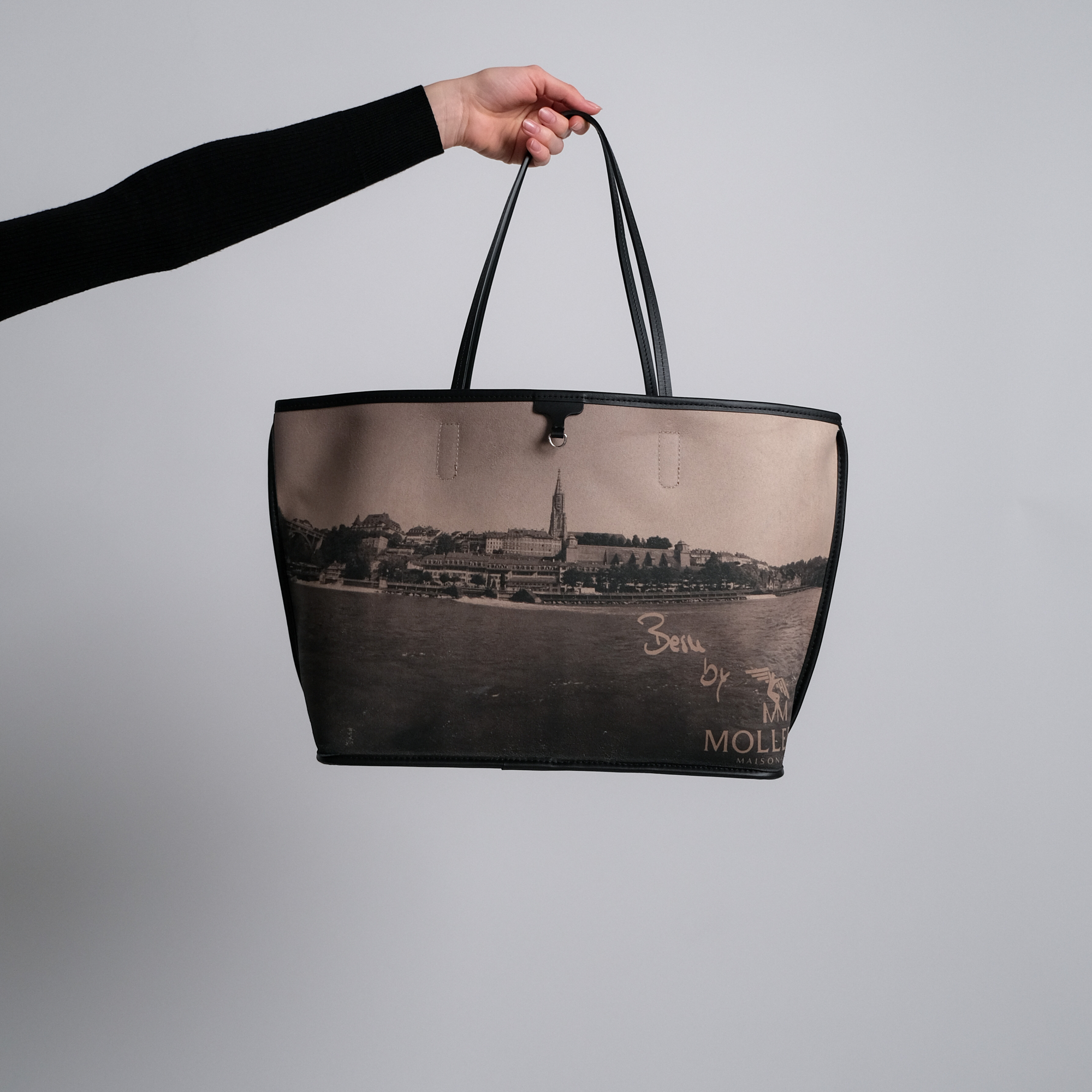 BERN | Shopper Mollerus city classic schwarz/gold