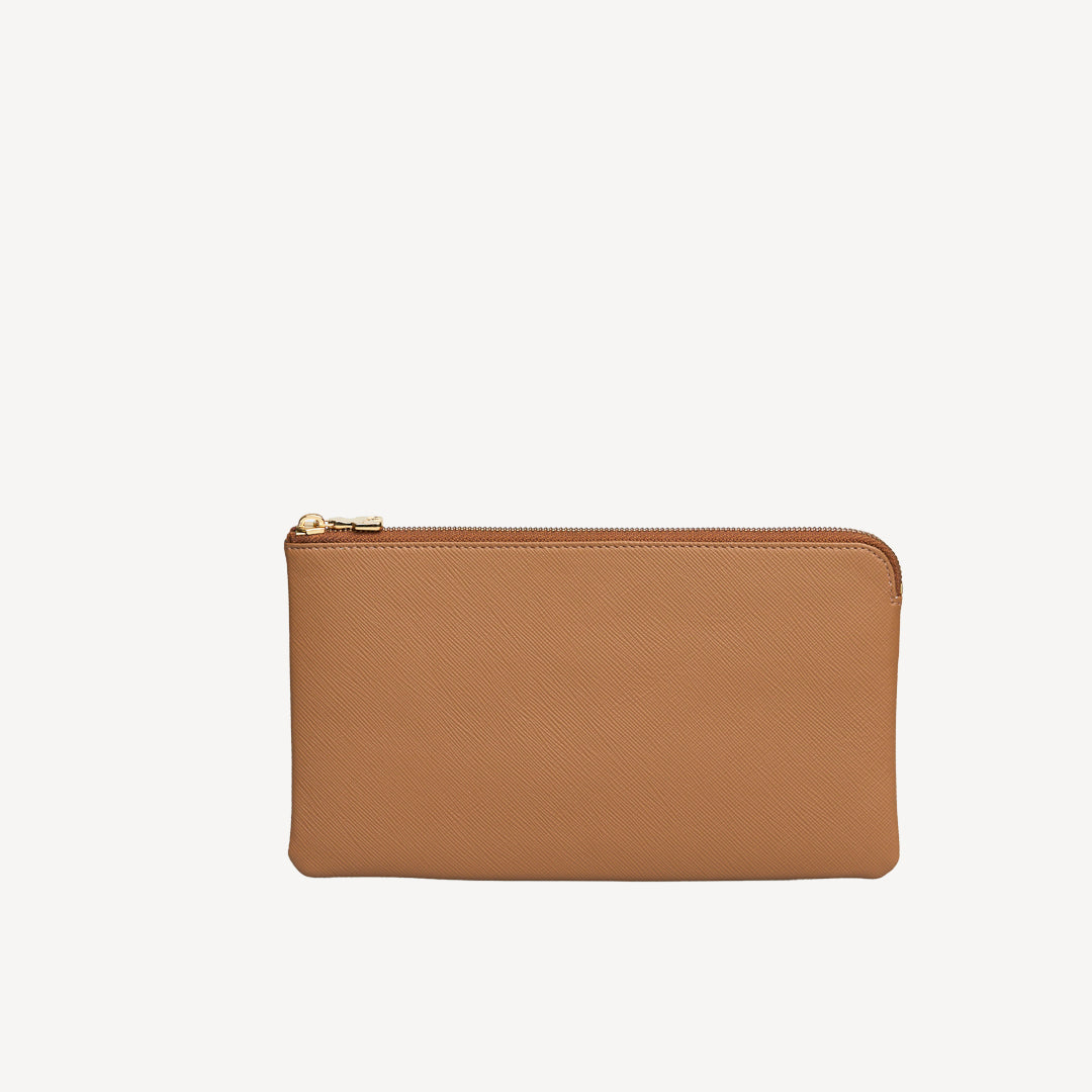 PIZ ELA | Necessaire Mollerus Apfelleder ocker/gold