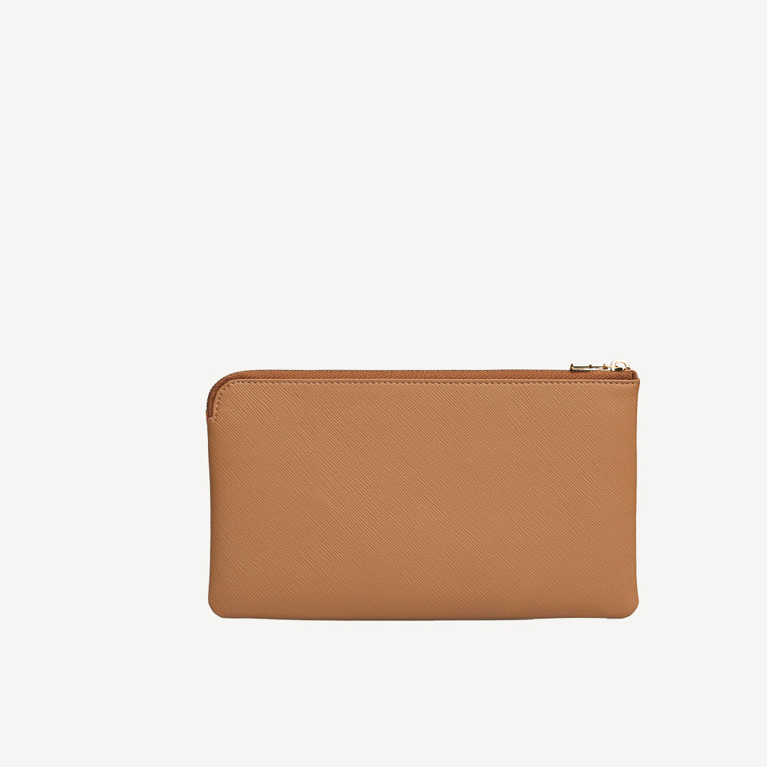 PIZ ELA | Necessaire Mollerus Apfelleder ocker/gold
