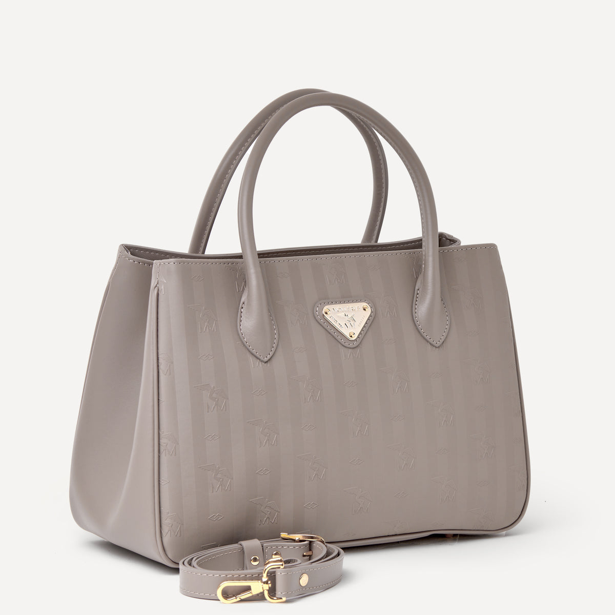 DONAT | Handtasche Mollerus taupe/gold