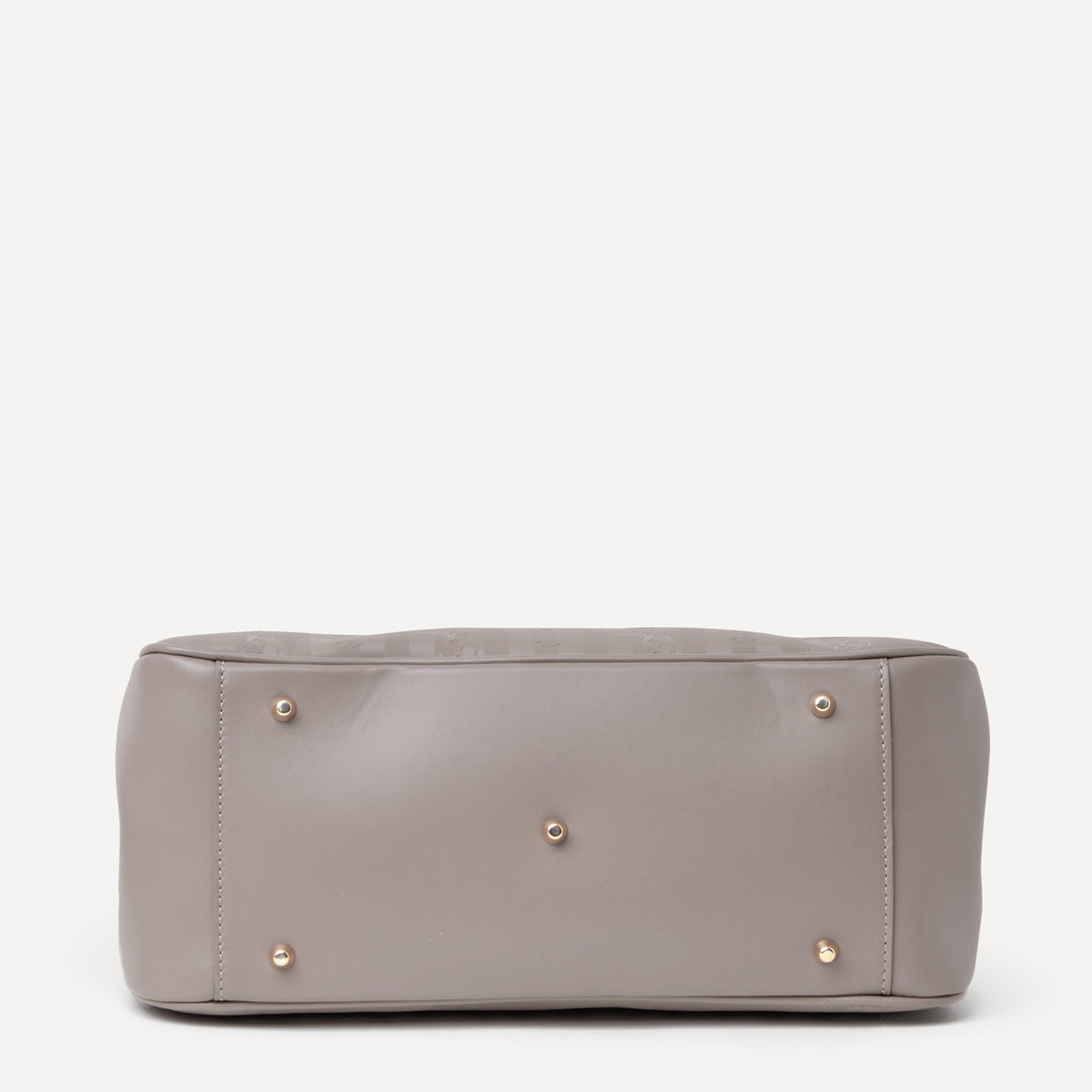 DONAT | Handtasche Mollerus taupe/gold - noppen boden