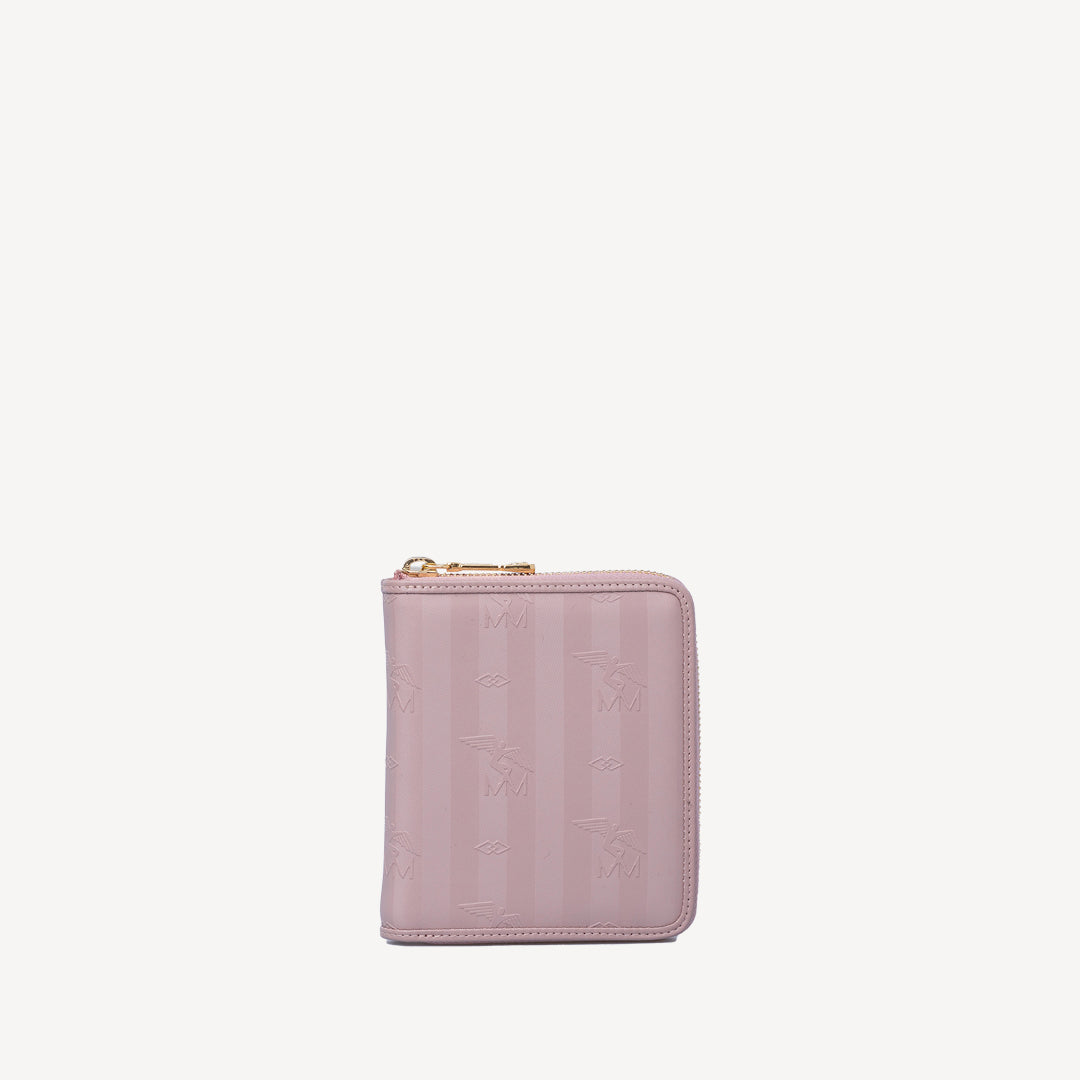 NIEDERHORN | Portemonnaie soft rosé/gold - frontal