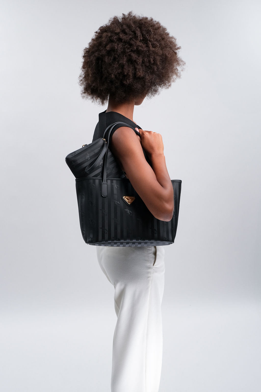GENF | Shopper Mollerus classic schwarz/gold