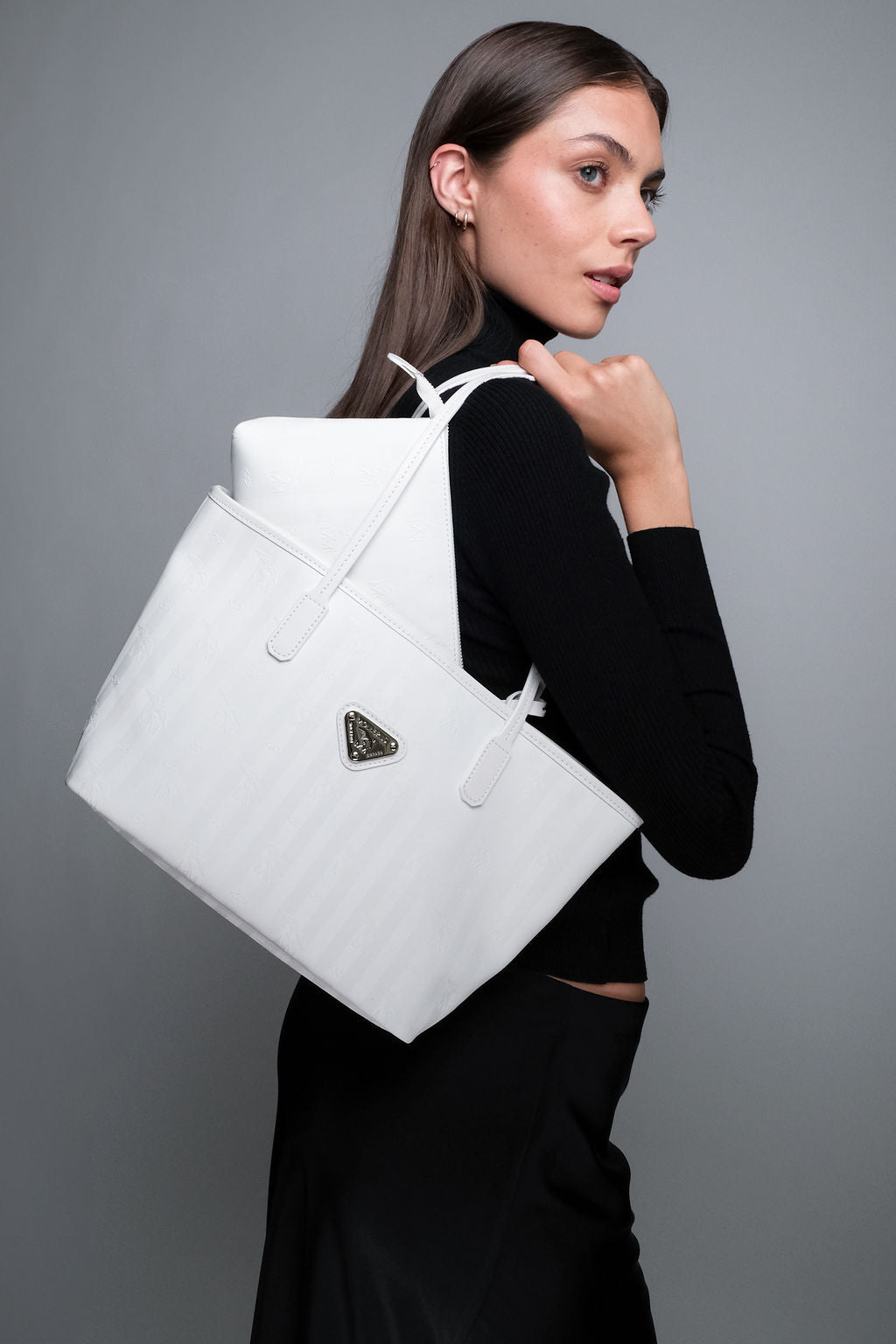 GENF | Shopper Mollerus snow weiss/silber