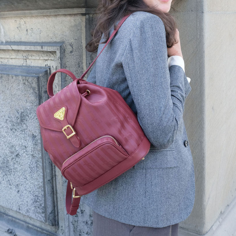BRUGG | Rucksack Mollerus antik rot/gold