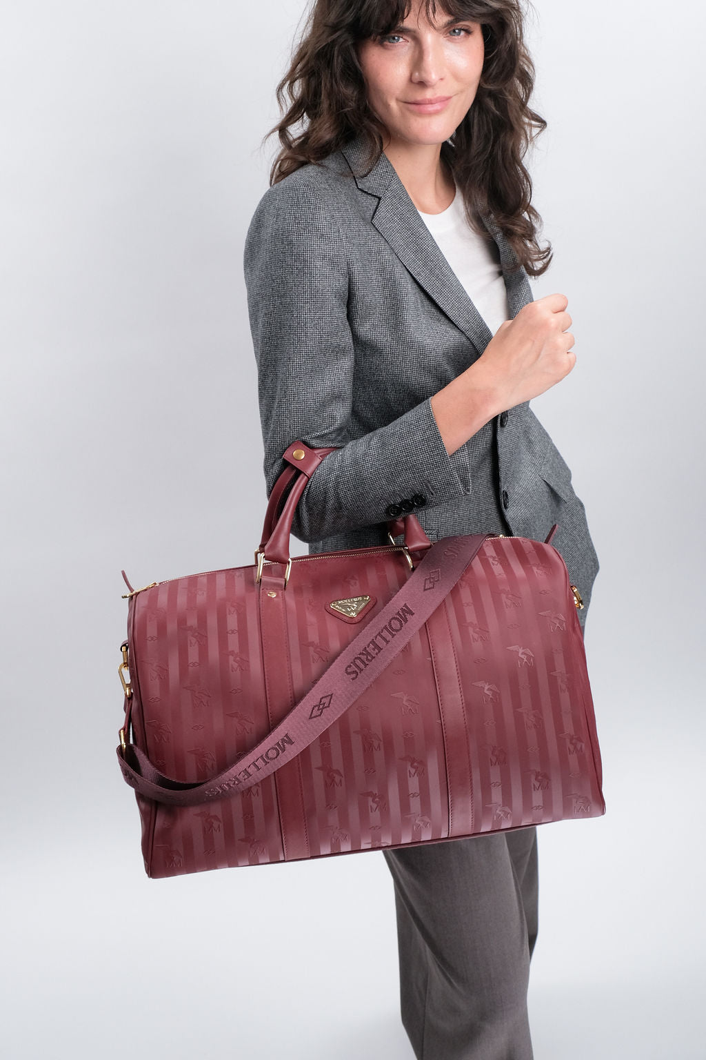MADRID | Reisetasche Mollerus antik rot/gold