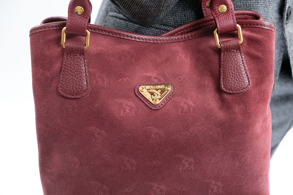 INDIAN SUMMER MINI | Shopper Mollerus Velours antik rot/gold