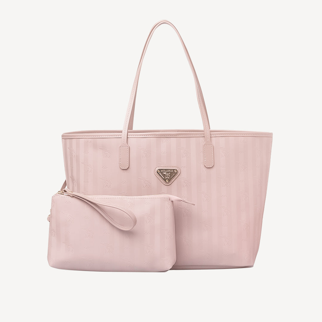 BERN | Shopper soft rosé/gold - FRONTAL