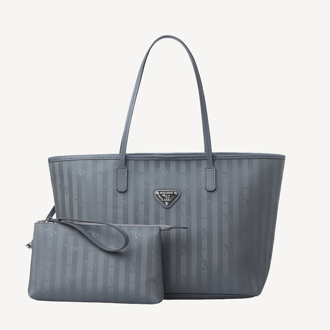 BERN | Shopper Mollerus elephant grau/silber - frontal