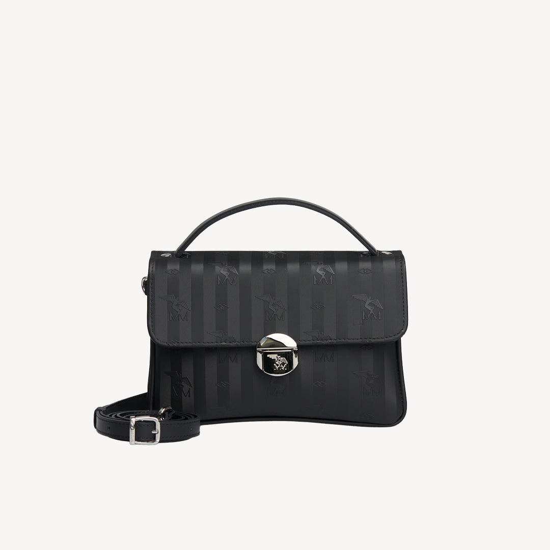 SIGNAU | Shoulder bag Mollerus classic black/silver