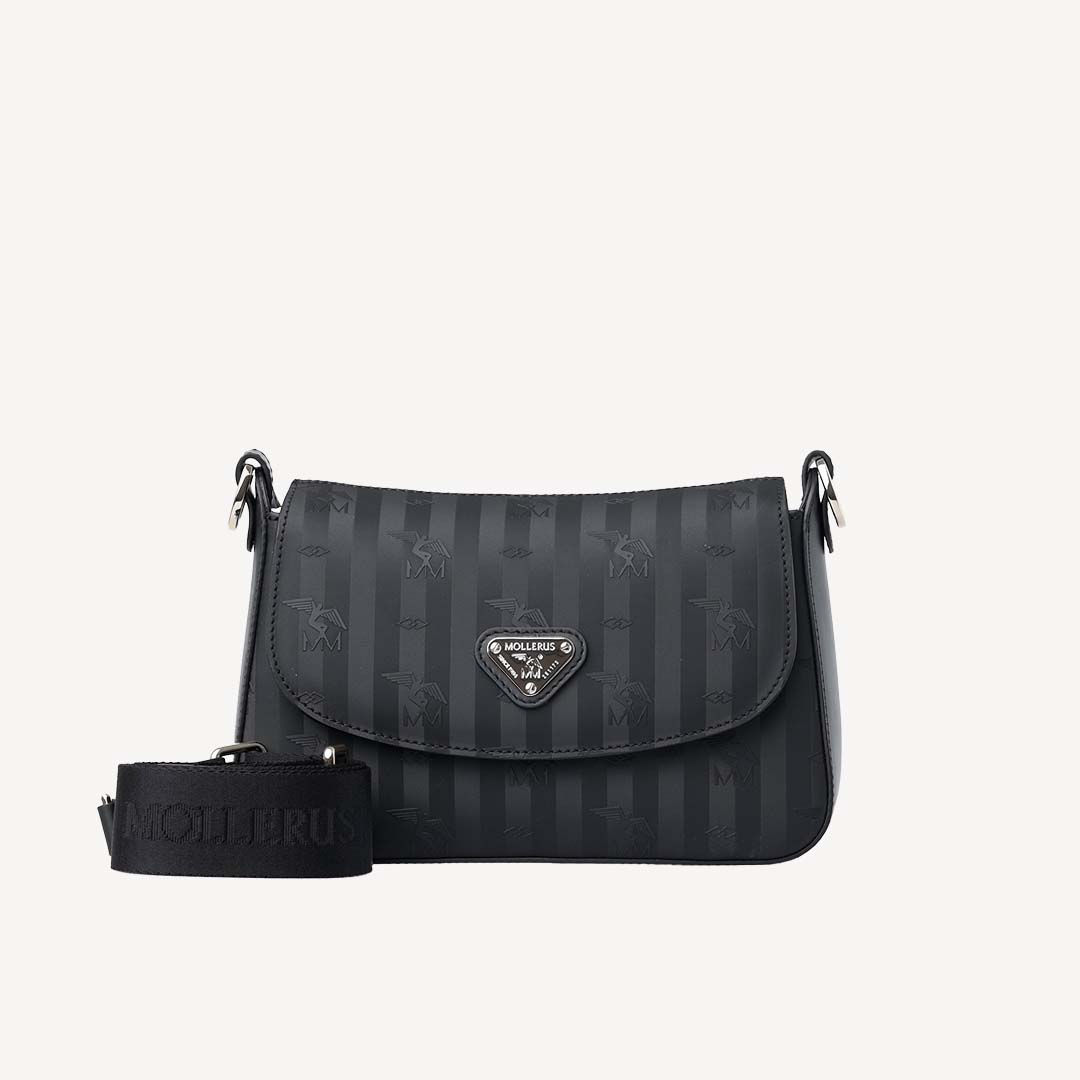 NOVILLE | Shoulder bag Mollerus classic black/silver