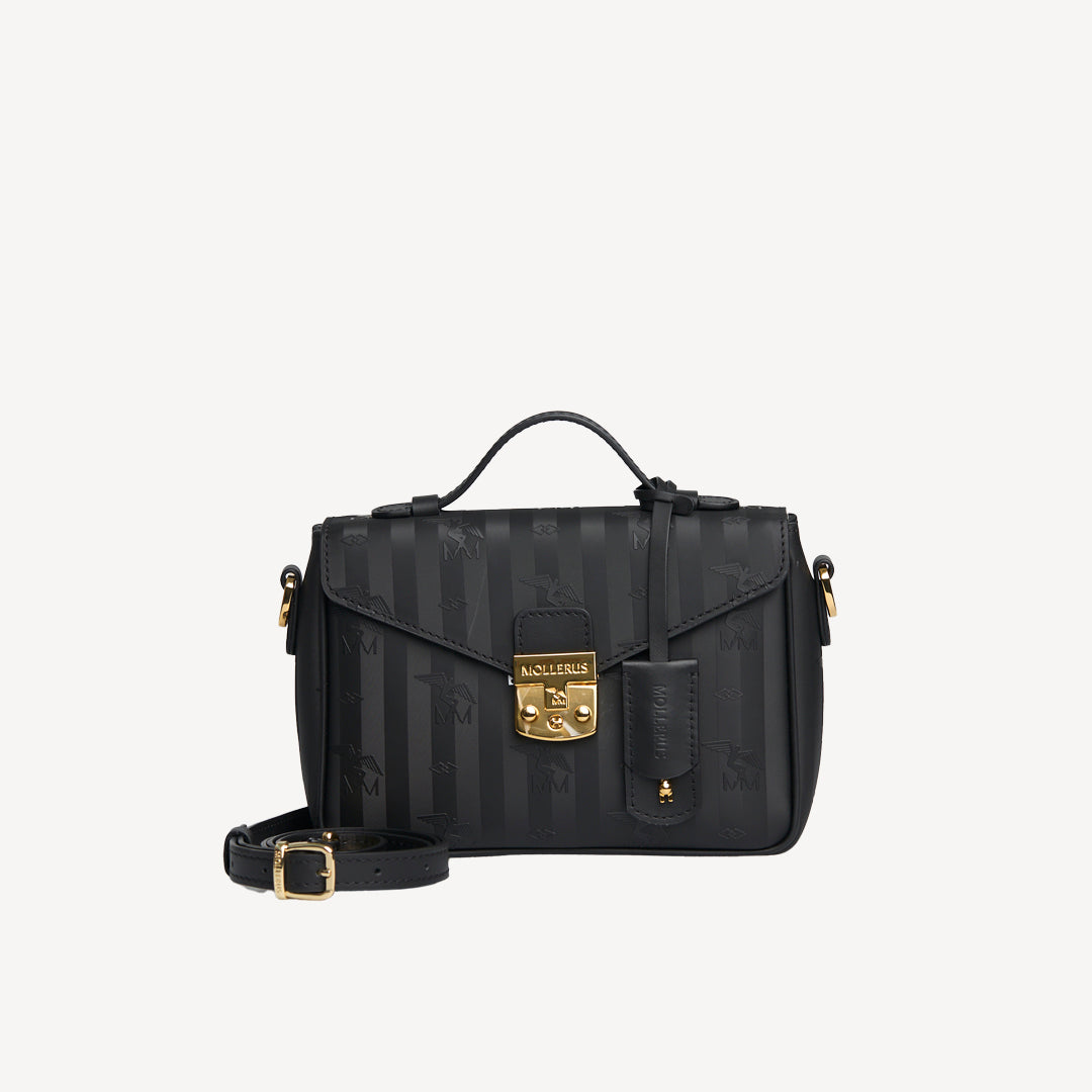 MEYRIN | Shoulder bag Mollerus classic black/gold