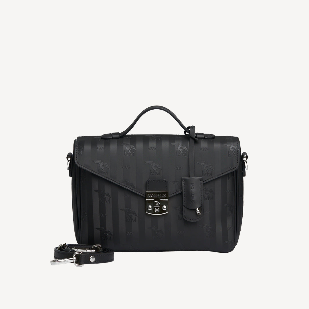 MARIN | Shoulder bag Mollerus classic black/silver