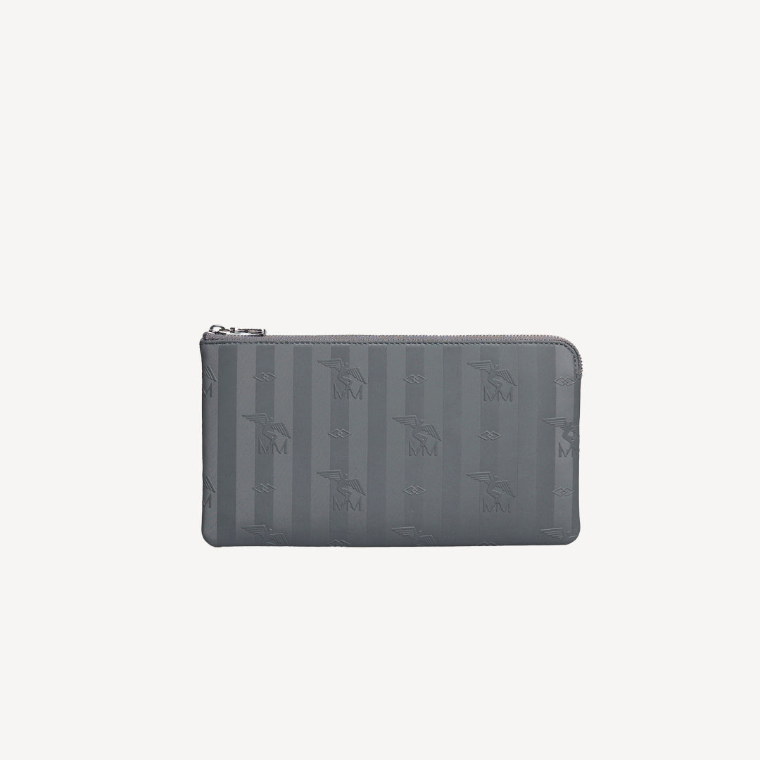 Piz Ela | Pochette elephant grau/silber