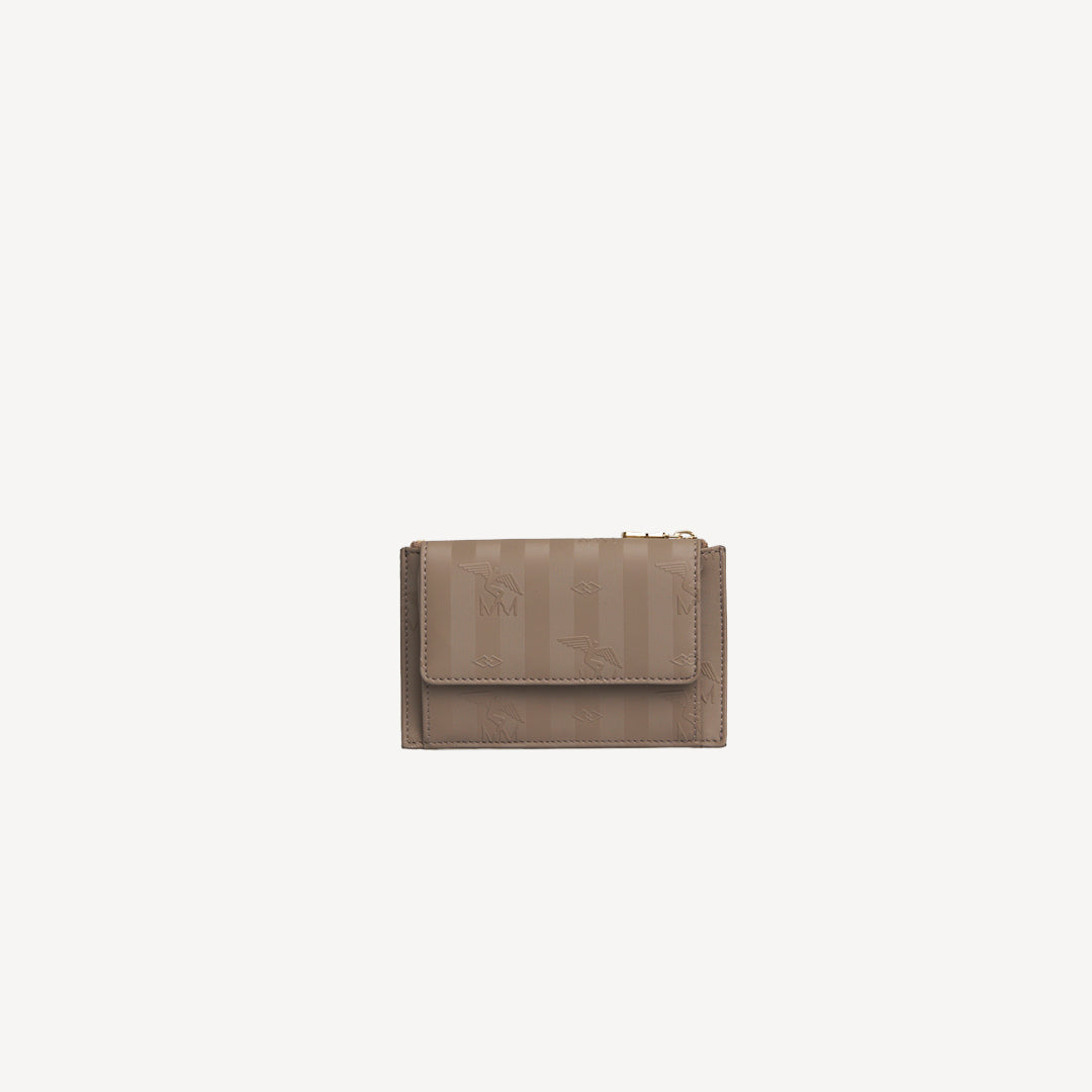 BUIN | Credit card holder Mollerus taupe grey/gold