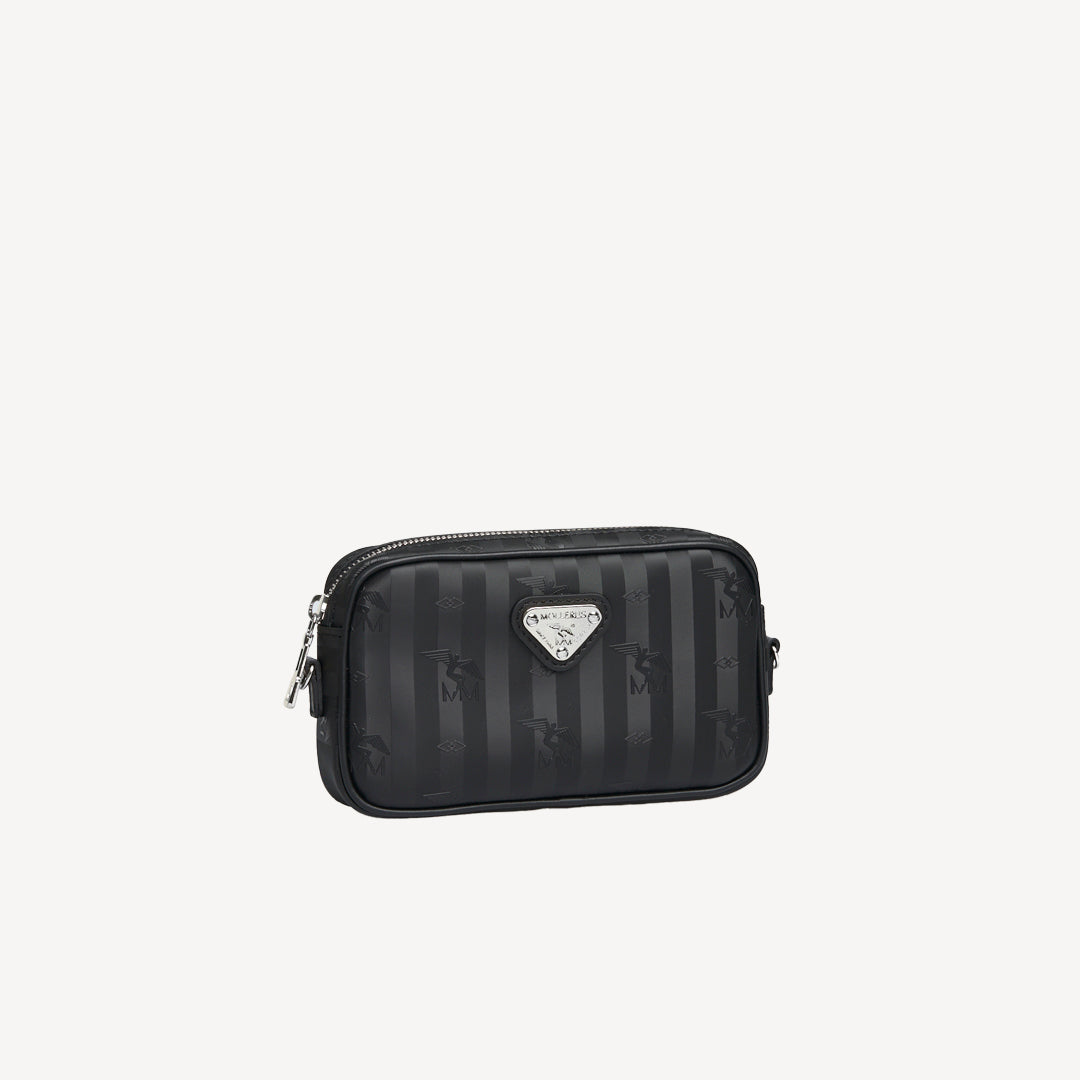 RIVAZ | Shoulder bag Mollerus classic black/silver