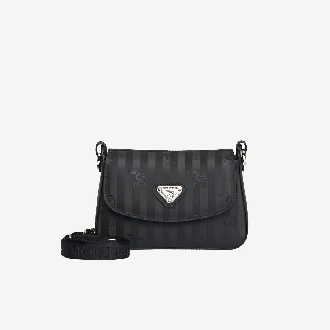 PIZY | Shoulder bag Mollerus classic black/silver