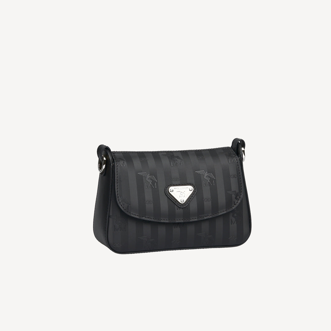 PIZY | Shoulder bag Mollerus classic black/silver