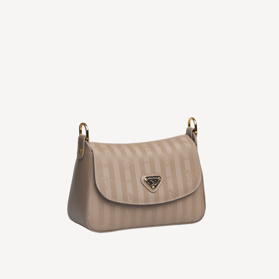 NOVILLE | Shoulder bag Mollerus taupe grey/gold