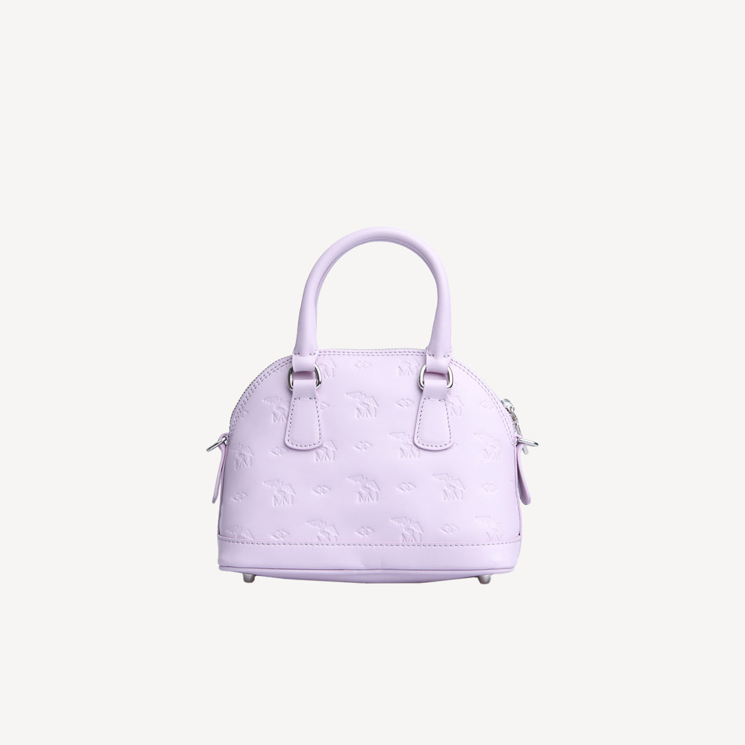 OETWIL | Shoulder bag Mollerus Stampato lilac/silver