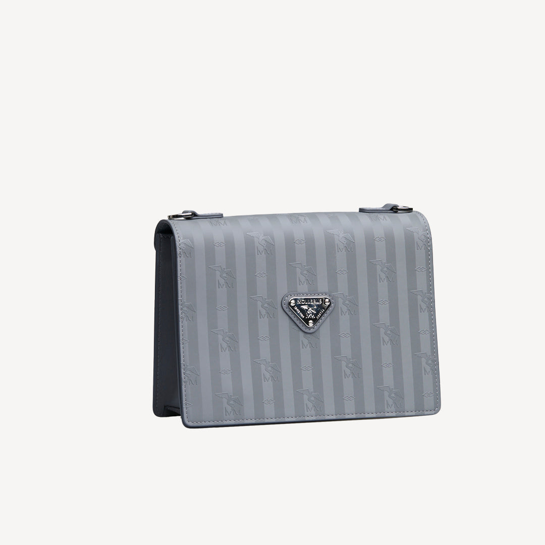 WIL | Shoulder bag Mollerus elephant grey/silver