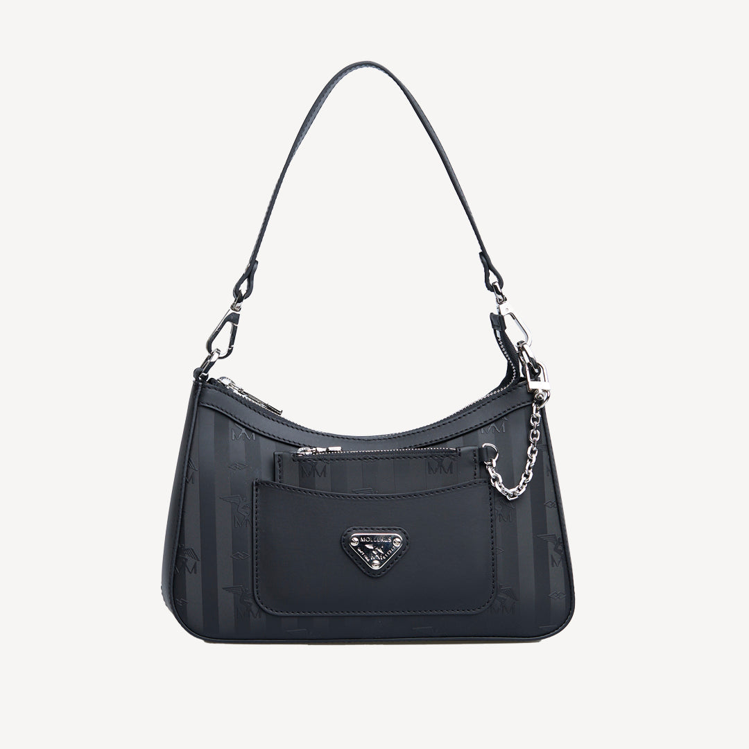 CASTIEL | Shoulder bag Mollerus classic black/silver