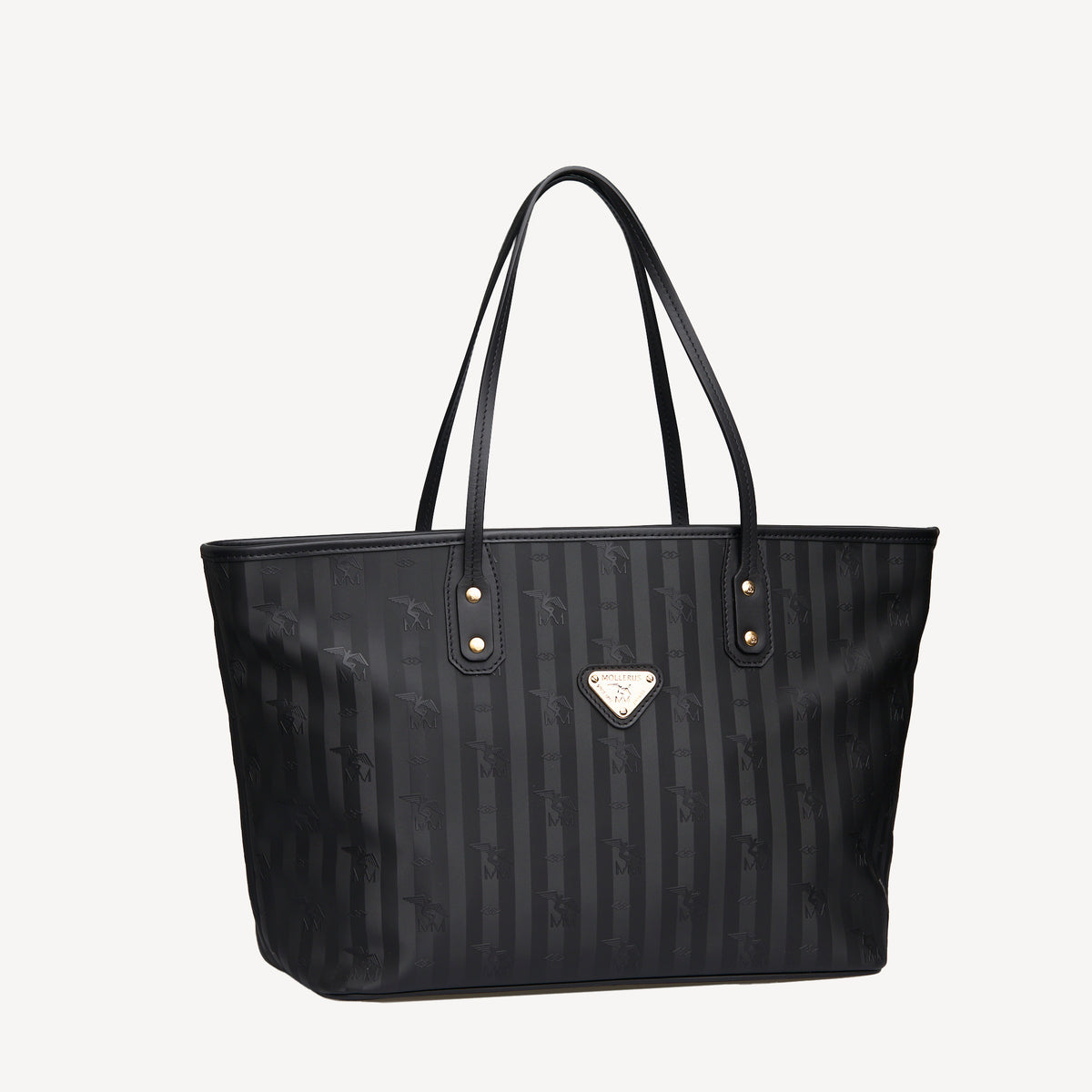 WINTERTHUR | Shopper Mollerus mit Reissverschluss classic schwarz/silber