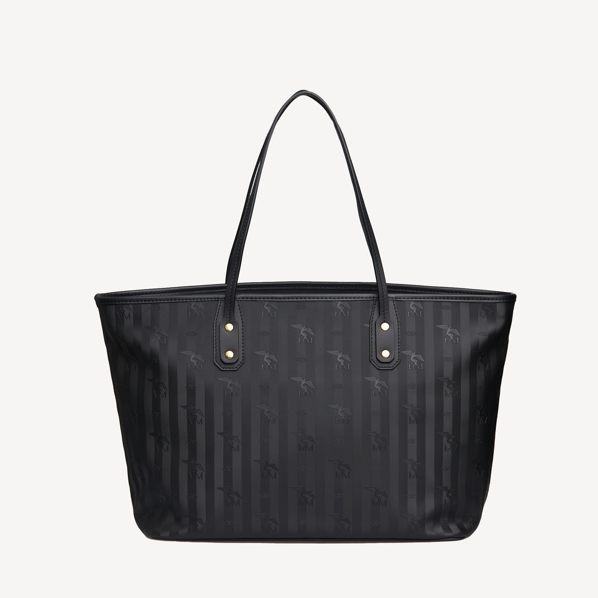 WINTERTHUR | Shopper Mollerus mit Reissverschluss classic schwarz/silber