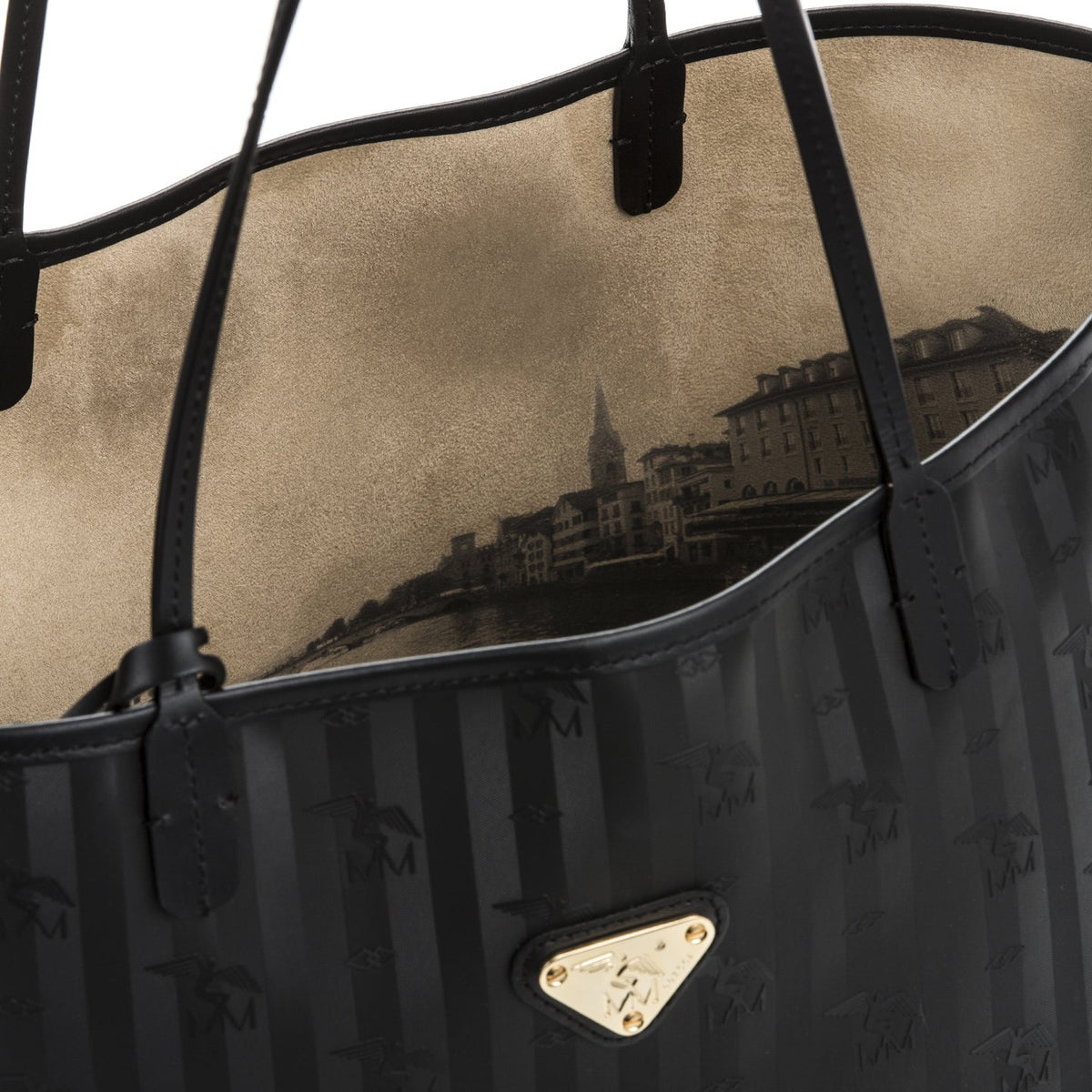 ZUERICH | Shopper Mollerus city classic schwarz/gold