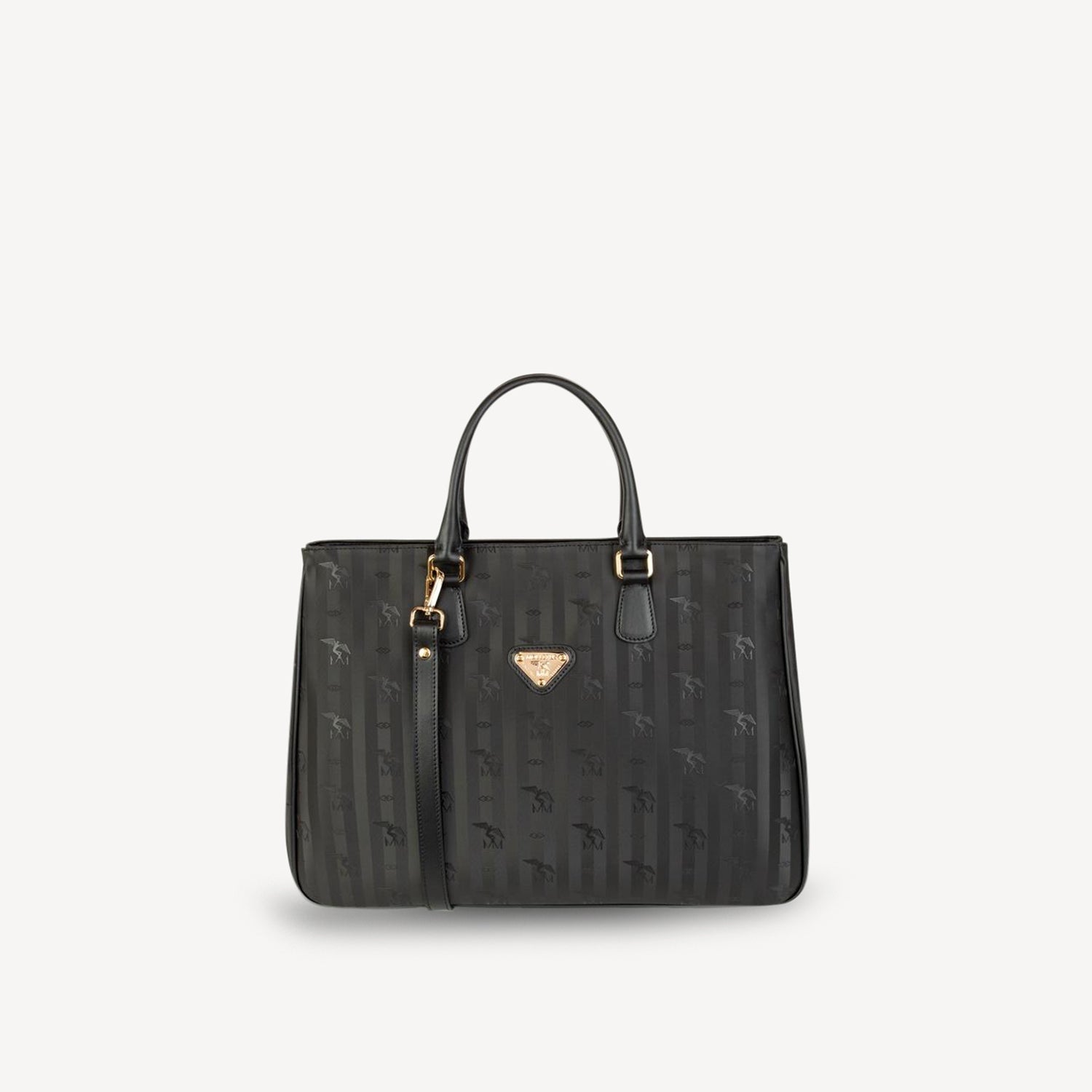 UMIKEN | Handbag black/gold
