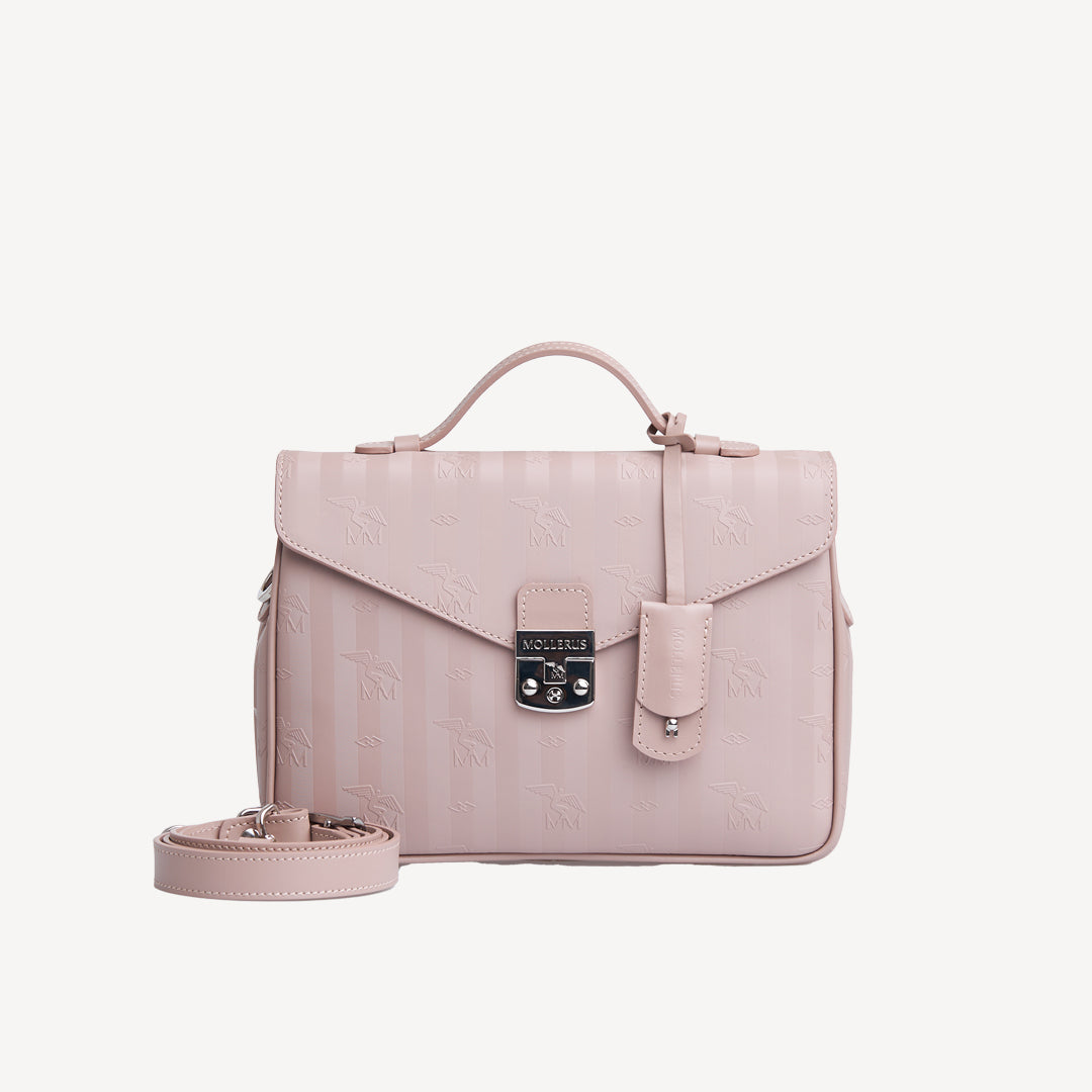 MARLY | Umhängetasche soft rosé/silber - FRONTAL