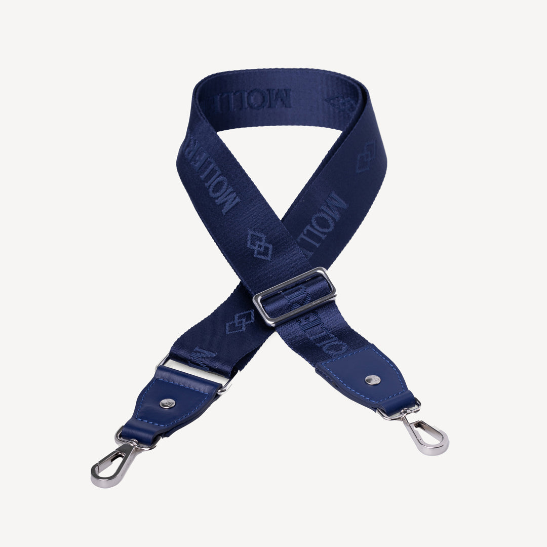 ALADDIN | Schulterriemen midnight blau/silber - frontal