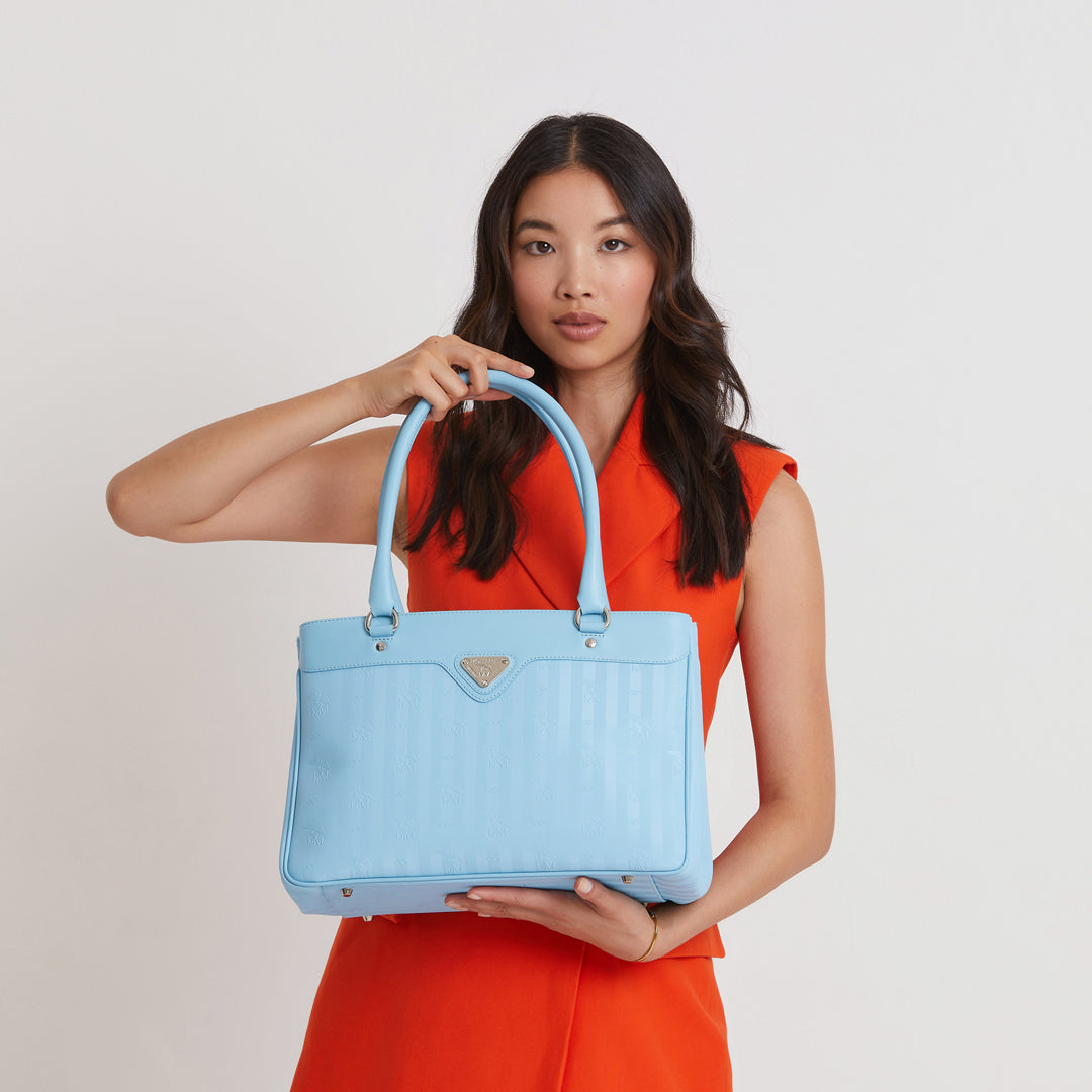 SULZ | Handtasche blau/silber