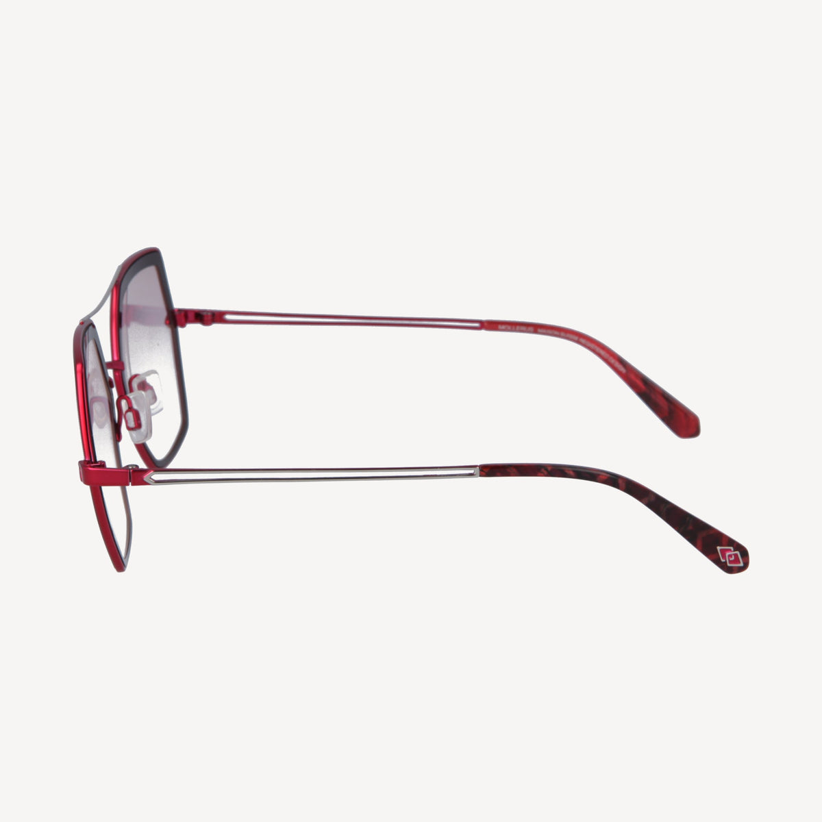 BALFRIN | Sonnenbrille rot - von der Seite