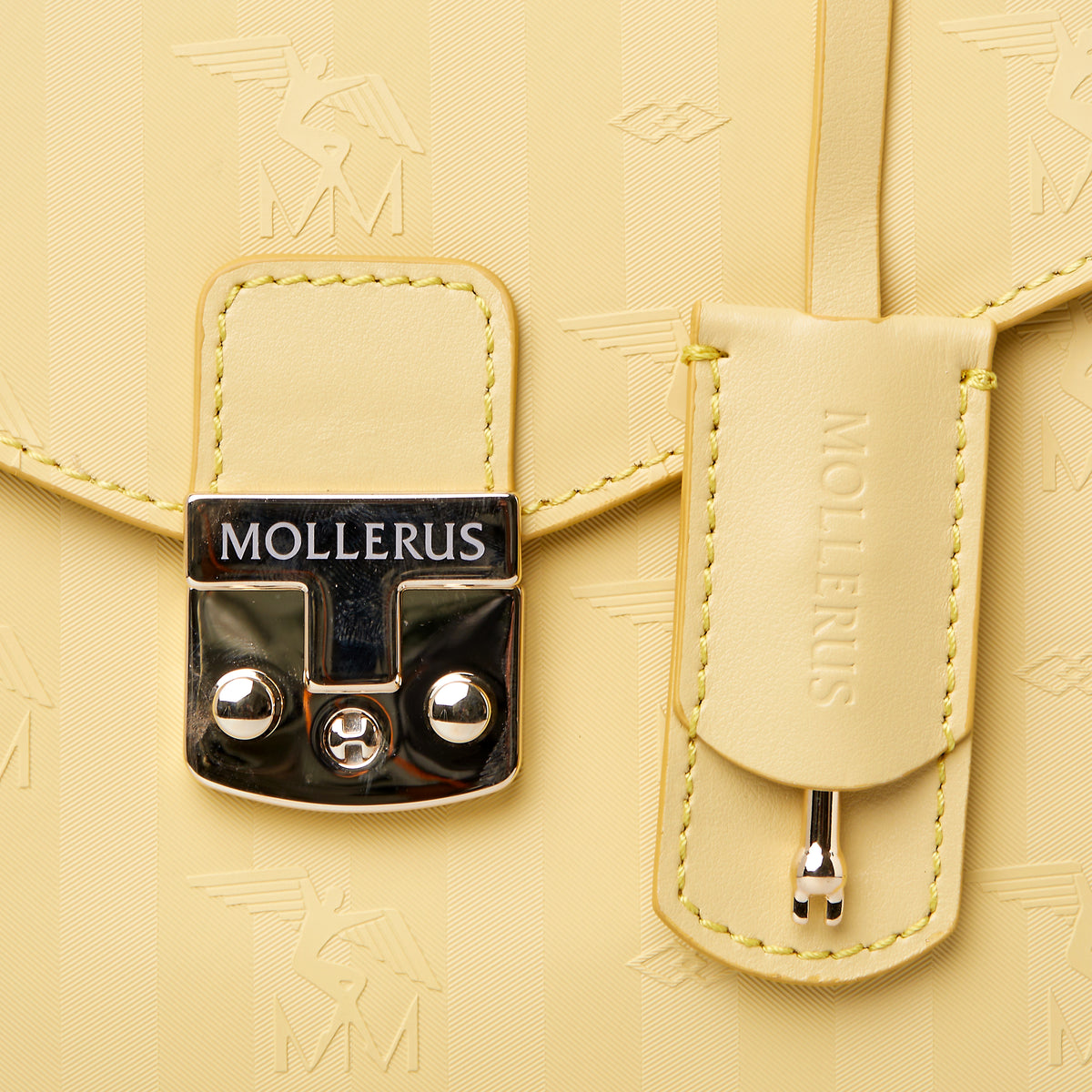 MARLY | Umhängetasche ginger gelb/gold - Detail